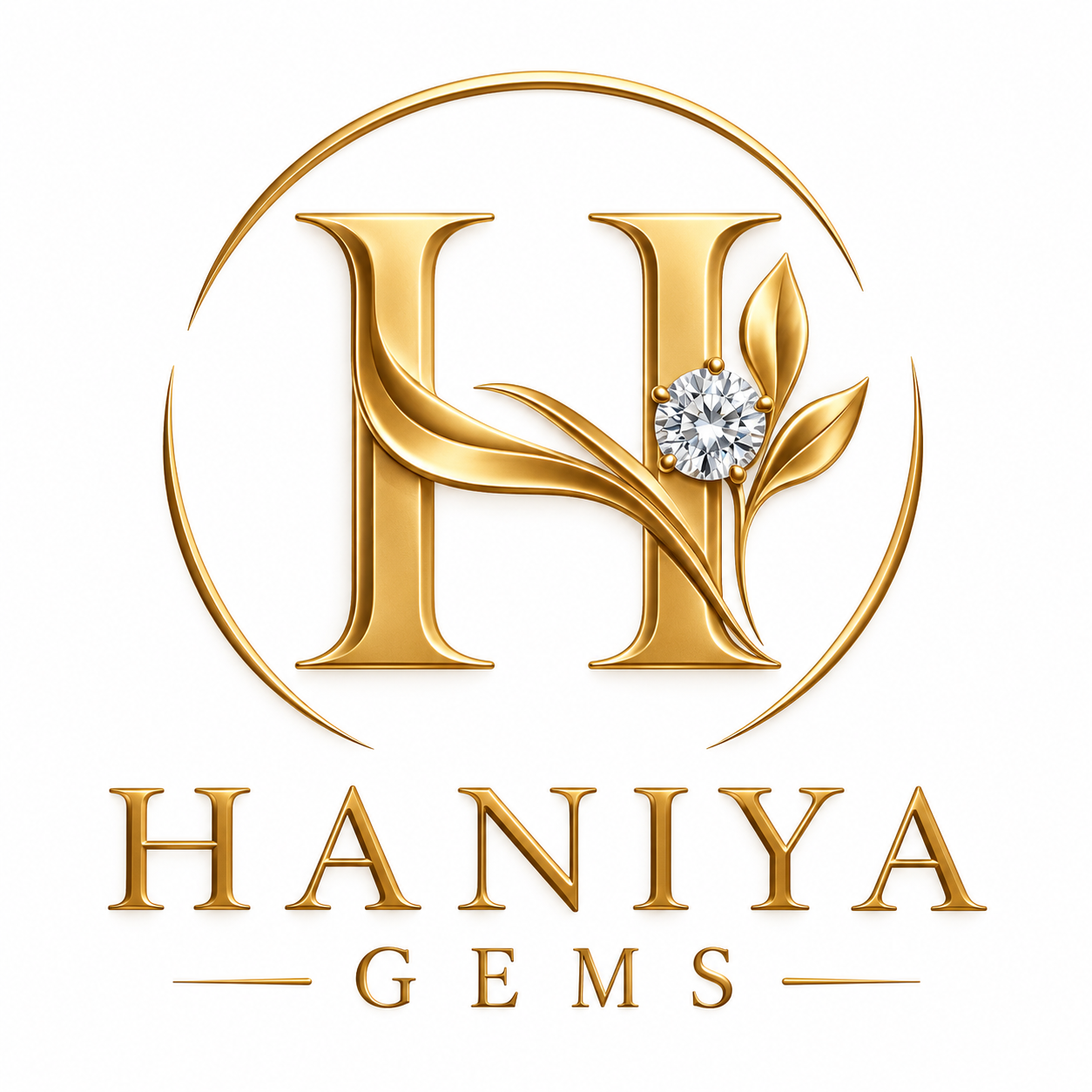 HANIYA GEMS logo
