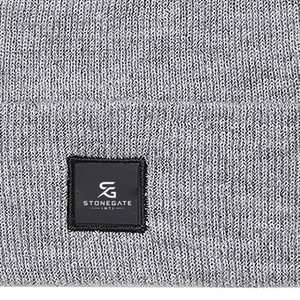 Bonnet d'hiver uni en acrylique doux, style bonnet à revers, unisexe, chaud, pour usage quotidien en extérieur, course à pied et cyclisme - Product Image 6