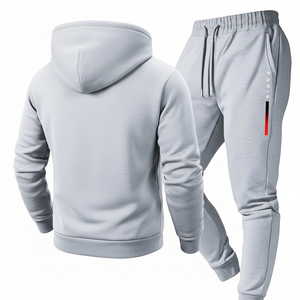 Nouveauté 2025 – Ensembles de survêtements sportifs unisexe en tricot imprimé avec capuche, pantalon long, pour l'extérieur, collection automne/hiver, tendance - Product Image 6