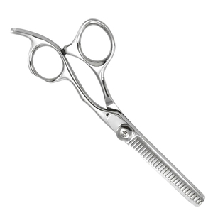 Tijeras Profesionales de Acero Inoxidable para Adelgazar el Cabello, 30 Dientes, para Diestros, Mango Largo, Tijeras Texturizadoras para Cabello, Herramientas de Corte para Salón - Product Image 3