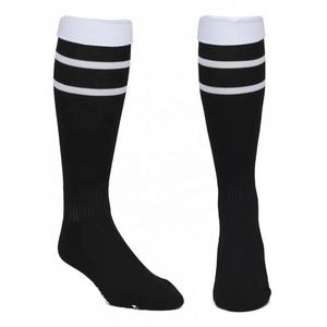 New Design Polyester For Active Lifestyle Oem Service High Quality Custom Embroidery Plain Cotton Sports Soccer <b>Socks</b> For Men - Product Image 2