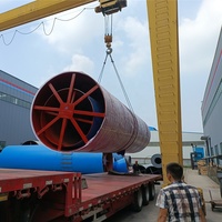 Four rotatif à oxyde de zinc d'usine chinoise, ligne de production de four rotatif pour le recyclage de poussière EAF, prix de l'incinérateur à four rotatif