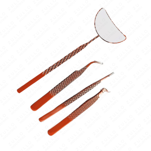 Custom Red Eyelash Extension Tweezers Set Stainless Steel Pointed Tip Mirror Finish Lash <b>Tools</b> Wholesale Professional - Product Image 5