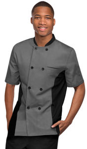 Chaqueta de Chef Profesional para Mujer, Uniforme para Personal de Cocina de Bar o Restaurante, Manga Larga, Poliéster/Algodón, Color Personalizable - Product Image 3