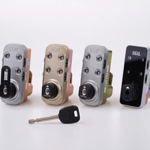 Real RL-9046 Durable 4-Digit Combination Zinc Alloy <b>Gym</b> <b>Lock</b> with Password & Key Anti-Theft Premium Product - Product Image 3