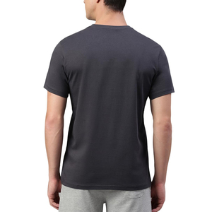T-shirt pour homme OEM confortable, coupe classique, 100% coton tricoté, léger, séchage rapide, taille personnalisée, usage décontracté en extérieur - Product Image 4