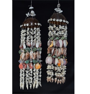 Handmade Eco-Friendly Natural Seashell Love Angel Wind Chime <b>Beaded</b> <b>Curtain</b> Living Room Decor - Product Image 3