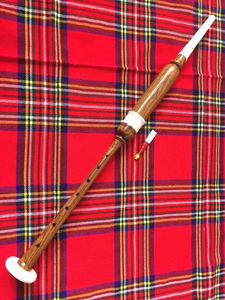 Chanter d'entraînement pour dudelskots écossais en bois de rose, couleur personnalisée, marron professionnel, pour la pratique des dudelskots écossais - Product Image 4