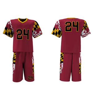 Uniforme de Lacrosse Estampado de Alto Rendimiento, Jersey de Equipo Personalizado, Tejido Transpirable y Cómodo, Ropa Deportiva de Diseño Premium - Product Image 1