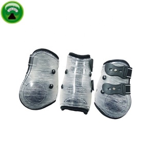 Stylish Black Neoprene TPU Cover Horse Hoof <b>Boots</b> - Product Image 1