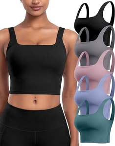 Nouvel Arrivage Ensemble de Yoga 2 Pièces Grande Taille pour Femme, Haute Élasticité, Séchage Rapide, Sans Couture, Extensible dans 4 Directions, 100% Polyester, Écologique, Fitness - Product Image 4