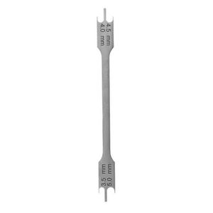 Orthodontic Bracket <b>Height</b> <b>Gauge</b> German Measuring Braces Placement <b>Height</b> Measurement Medic Instruments By Grip Surgical - Product Image 4