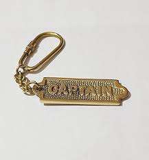 Llavero con Brújula de Latón Hecho a Mano LORD LV10866, Impresión Tipográfica, Forma Ovalada, Artículo de Colección de Moda, Hecho en Uttar Pradesh, India - Product Image 3