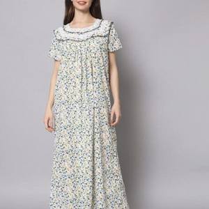 Chemise de nuit en rayonne à imprimé floral, légère, à fines bretelles, pour l'été, vêtement de nuit et d'intérieur tendance pour femmes, vente en gros - Product Image 2