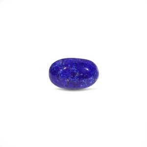 Natural Lapis Lazuli Loose Gemstone-6.65 Carat Certified Pear Cabochon - Product Image 1