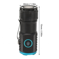 Linterna LED SMD recargable Super Beam