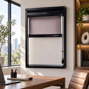 Persiana enrollable premium para hotel con pelmet, cortina de privacidad minimalista, cubierta opaca para ventana para habitaciones y apartamentos - Product Image 1