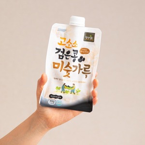 [Samjin Food] Poudre de céréales mélangées aux haricots noirs, poudre de soja coréenne séchée avec des ingrédients à base de lait de blé et d'arachides - Product Image 1