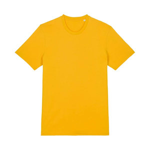 เสื้อยืดคอกลมสีเหลืองพื้นสำหรับผู้ชาย ผ้าฝ้ายพรีเมียมสีกากีอมเทา สวมใส่สบาย ทรงพอดีตัว แขนสั้น เหมาะสำหรับฤดูร้อน - Product Image 1