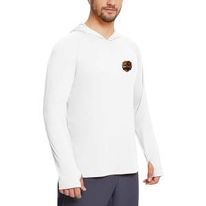 Sudadera con Capucha para Hombre, Informal, para Invierno, para Gimnasio y Fitness, Corte Regular, Secado Rápido, Ligera, Transpirable, de Poliéster/Algodón, para Entrenamiento - Product Image 2