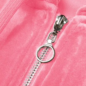 High Quality Custom Logo Velvet <b>Hoodie</b> For Ladies Comfortable Long Sleeve Women Velvet Zipper Hoodies In Low MOQ - Product Image 3