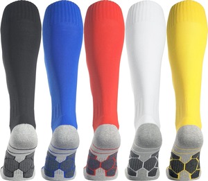 Custom Knee High Soccer <b>Socks</b> <b>Moisture</b> Wicking Cushioned Team Sports <b>Socks</b> For Football Baseball Rugby Youth Adult OEM Wholesale - Product Image 3
