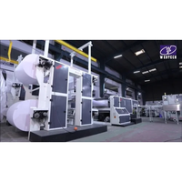 Máquina Automática para Fabricación de Papel de Copia Tamaño A4, Línea de Producción de Alta Velocidad