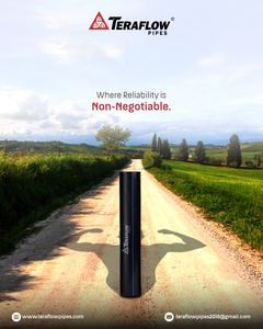 Tubería Agrícola TERAFLOW de HDPE PE100 de 200 mm, Anti-UV, Ecológica, Duradera, Ligera, Flexible, Certificada por ISI, Diámetro 0.5-8 - Product Image 1