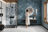 Joyfiull Série Syrie Evoluta, surface mate, blocs perforés Heritage, rainures en grès, toile de terre, patchwork Terra, texture artisanale