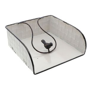 Panier à serviettes en métal de luxe pour mariage, banquet, hôtel, restaurant, table à manger, support de rangement pour papier toilette - Product Image 1