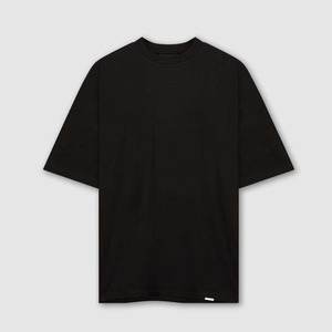 T-shirt blanc à manches courtes pour homme, col rond, coton, coupe classique, jersey décontracté, couleur unie, design simple - Product Image 6