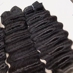 Extensiones de cabello humano Remy virgen 100% Tejido de cabello de onda profunda suelta - Product Image 3