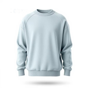 Men's Winter Custom Crewneck Sweatshirts 100% Cotton <b>Thick</b> <b>Fleece</b> Lined Long Sleeve Embroidered OEM Service Custom Color Size - Product Image 3
