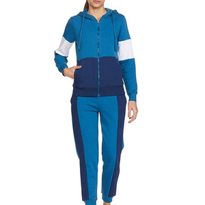 Elegant Women Streetwear Tracksuit Comfortable Hooded Fleece <b>Top</b> Matching <b>Trousers</b> Eco-Friendly Breathable for Women <b>Set</b> - Product Image 1