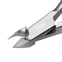 Pince à cuticules et ongles en acier inoxydable léger de haute qualité Coupe-ongles de forme ronde et facile à utiliser sur les doigts