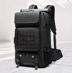 Water Resistant Tactical Travel <b>Backpack</b> Roll Top Compression Straps <b>Multi</b> <b>Compartment</b> Outdoor Rucksack - Product Image 5