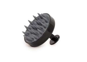 Zenara Brosse de massage du cuir chevelu moderne en plastique souple, imperméable, durable et antidérapante, facile à nettoyer, favorisant la croissance des cheveux et éliminant les pellicules - Product Image 4