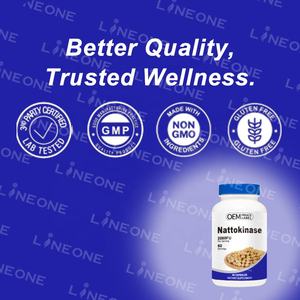 Kapsul OEM/ODM Nattokinase 2.000fu Nattokinase suplemen untuk dukungan kardiovaskular dan sirkulasi - Product Image 5