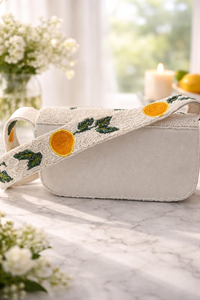 Pochette enveloppe perlée faite main de haute qualité, légère, avec chaîne détachable, broderie florale 3D, style floral, personnalisable pour mariage - Product Image 2