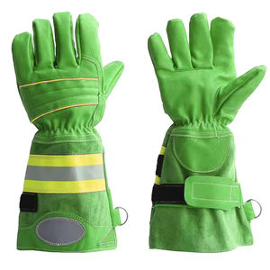 Gants de pompier en cuir de qualité supérieure, protection des mains, gants de sécurité au travail avec service OEM, gants de pompier - Product Image 5