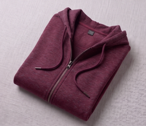 Sudadera con capucha y cremallera completa – Chaqueta cómoda de manga larga con capucha ajustable con cordón, bolsillos delanteros y diseño informal suave - Product Image 6