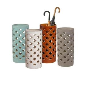 Unique Pattern Metal Umbrella Stand Organizer For Living Room Hallway And Reception Area Decoration - Product Image 4