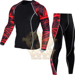 Combinaison de compression de surf à manches longues personnalisée de haute qualité respirante à impression numérique MMA Rash Guard Spandex/Nylon Concevez la vôtre - Product Image 3