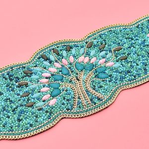 Ceinture brodée de qualité supérieure à prix abordable pour femme, élégante, pour Saree, Lehenga, Kurti et occasions festives, avec broderie artisanale - Product Image 5