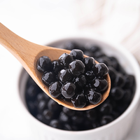 Perles de tapioca au sucre brun de qualité supérieure 9,5 mm Sac de 1 kg Krub.O Top 1 Ingrédients les plus vendus pour le bubble tea Nouveau produit