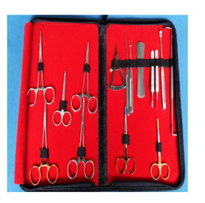 Manual Blepharoplasty Instruments Kit Stainless Steel Eyelid Retractors Ophthalmic Micro Eye Surgery by <b>Blush</b> Surgical - Product Image 5