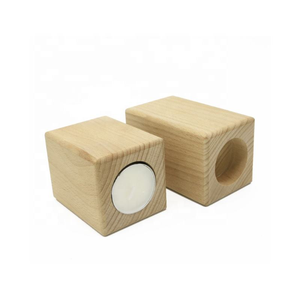 Home Decoration Modern <b>Tea</b> <b>Light</b> <b>Holder</b> Wooden Candle <b>Holder</b> - Product Image 5