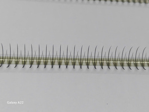 Extensions de cils en vrac Vietking Lash Factory, bouquets préfabriqués effilés 20D, effet mouillé, volume intense, en fibres synthétiques PBT coréennes - Product Image 4