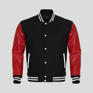 Custom Unisex Varsity <b>Jacket</b> Cheap Warm Wool Stand Collar Hooded Reversible <b>Waterproof</b> Streetwear XL Size Long Clothing - Product Image 1