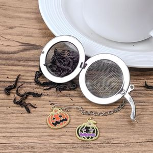 Infusor de Té de Malla de Acero Inoxidable de 2.1 Pulgadas con Diseño de Calabaza, Colador y Difusor de Bola de Té para Filtrado Eficaz - Product Image 3